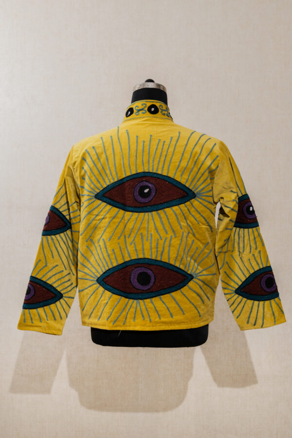 Velvet Suzani Long Jacket