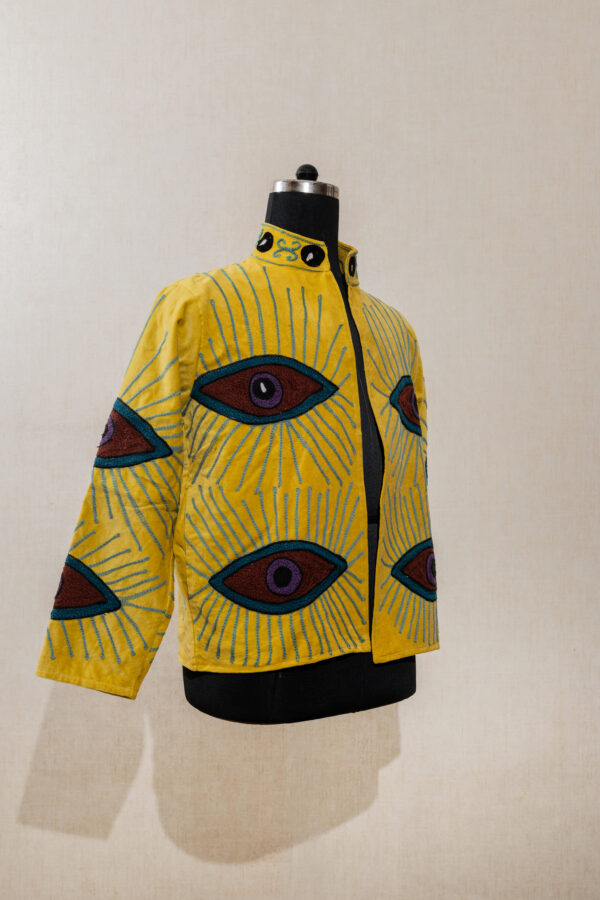 Velvet Suzani Long Jacket