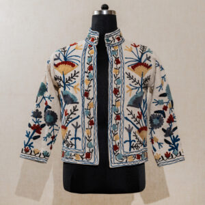 Velvet Suzani Long Jacket