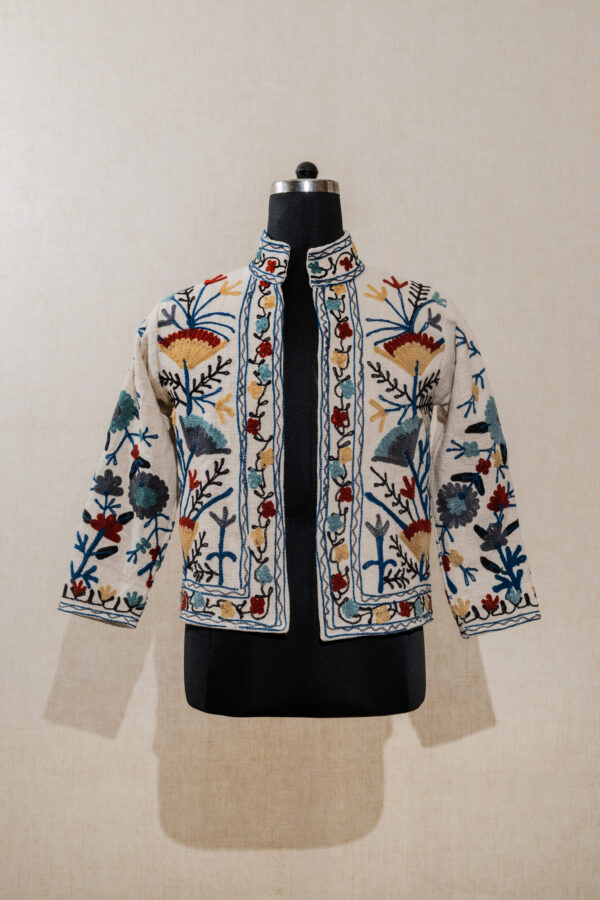 Velvet Suzani Long Jacket