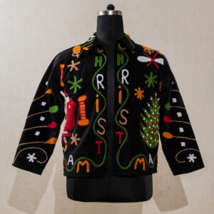 Velvet Suzani Long Jacket