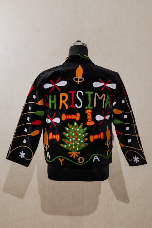 Velvet Suzani Long Jacket