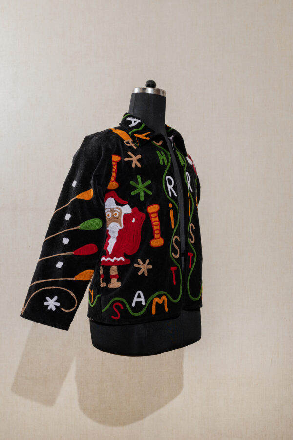 Velvet Suzani Long Jacket