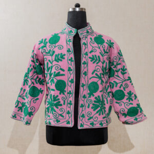 Velvet Suzani Long Jacket