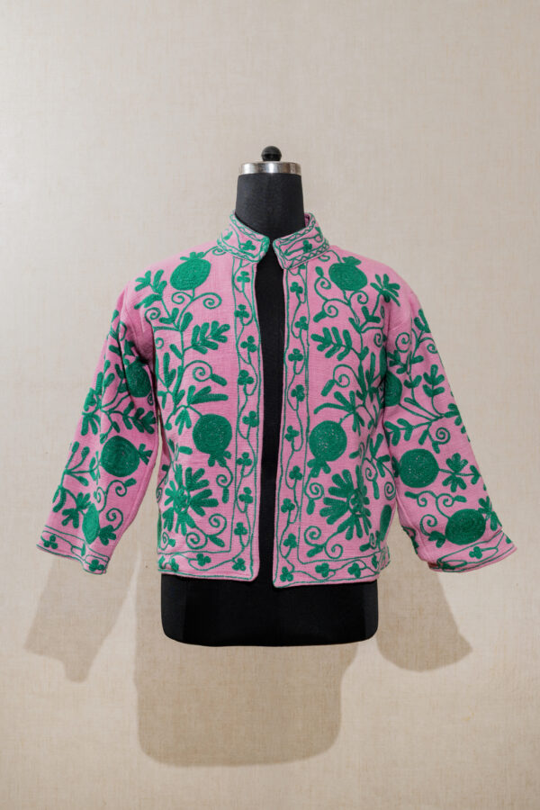 Velvet Suzani Long Jacket