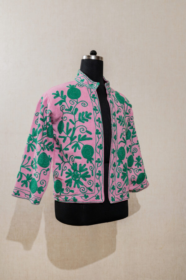 Velvet Suzani Long Jacket