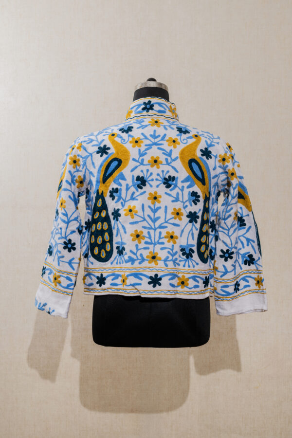 AMP-5382 Velvet Suzani Long Jacket