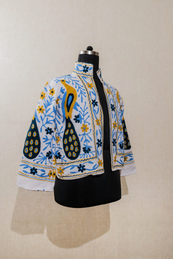 AMP-5383 Velvet Suzani Long Jacket