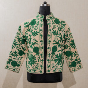 Velvet Suzani Long Jacket