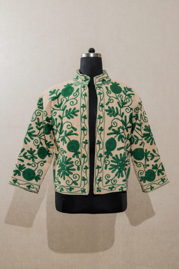 Velvet Suzani Long Jacket