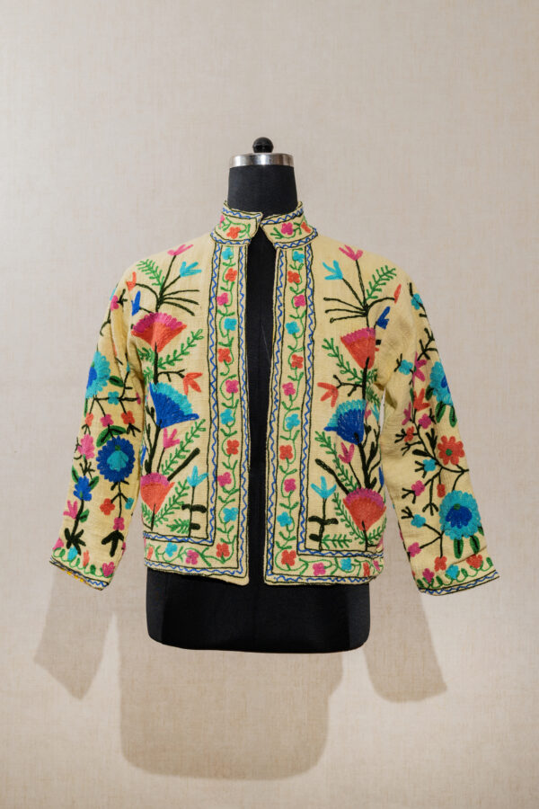 Velvet Suzani Long Jacket