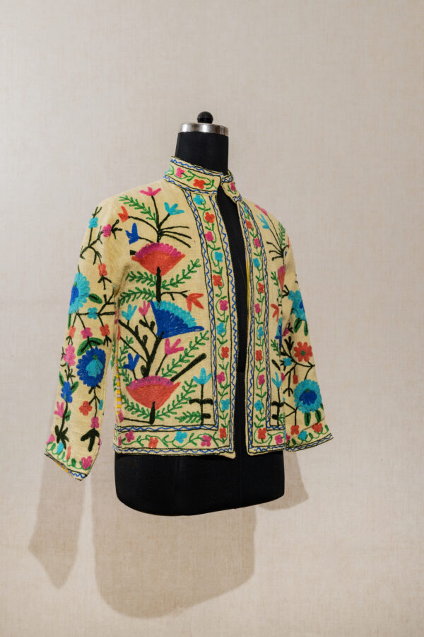 Velvet Suzani Long Jacket