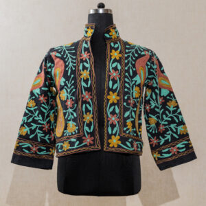 Velvet Suzani Long Jacket