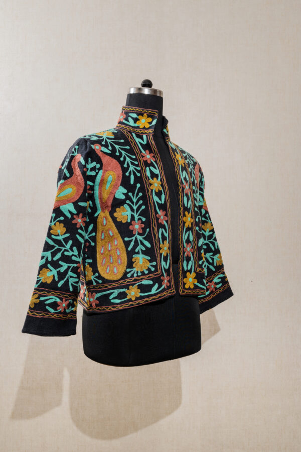 Velvet Suzani Long Jacket