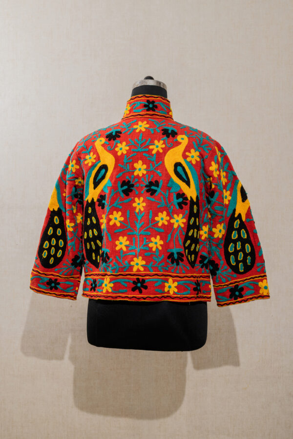 Velvet Suzani Long Jacket