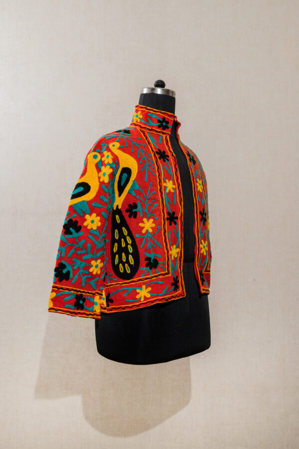 Velvet Suzani Long Jacket