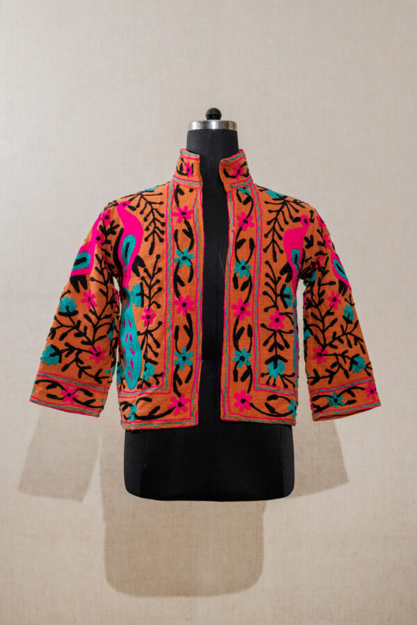 Velvet Suzani Long Jacket