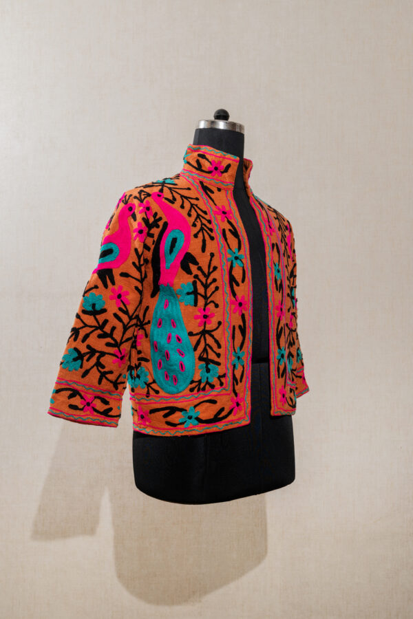 Velvet Suzani Long Jacket