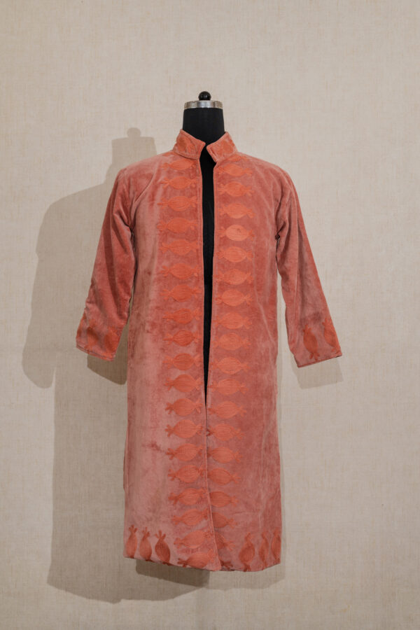Velvet Suzani Long Jacket
