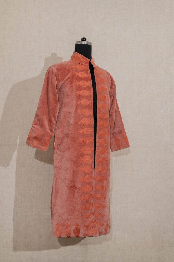 Velvet Suzani Long Jacket
