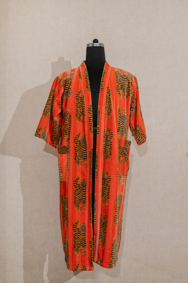 Velvet Suzani Long Jacket