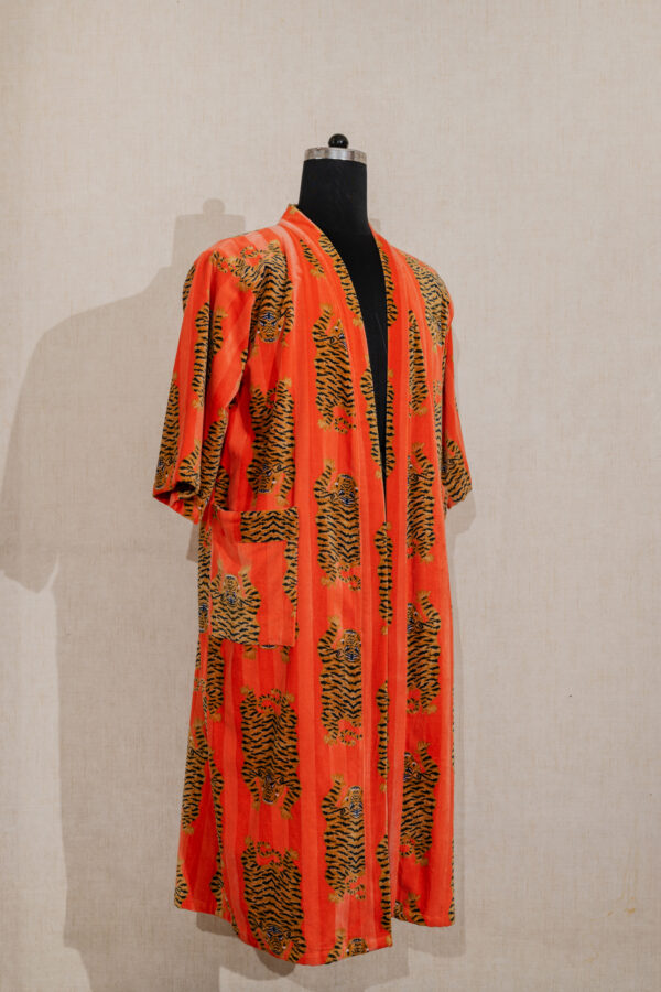 Velvet Suzani Long Jacket