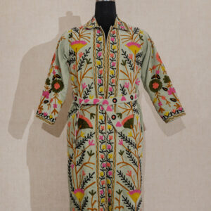 Velvet Suzani Long Jacket