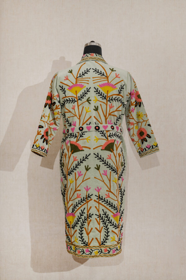Velvet Suzani Long Jacket