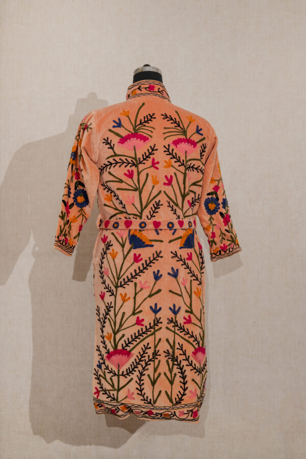 Velvet Suzani Long Jacket