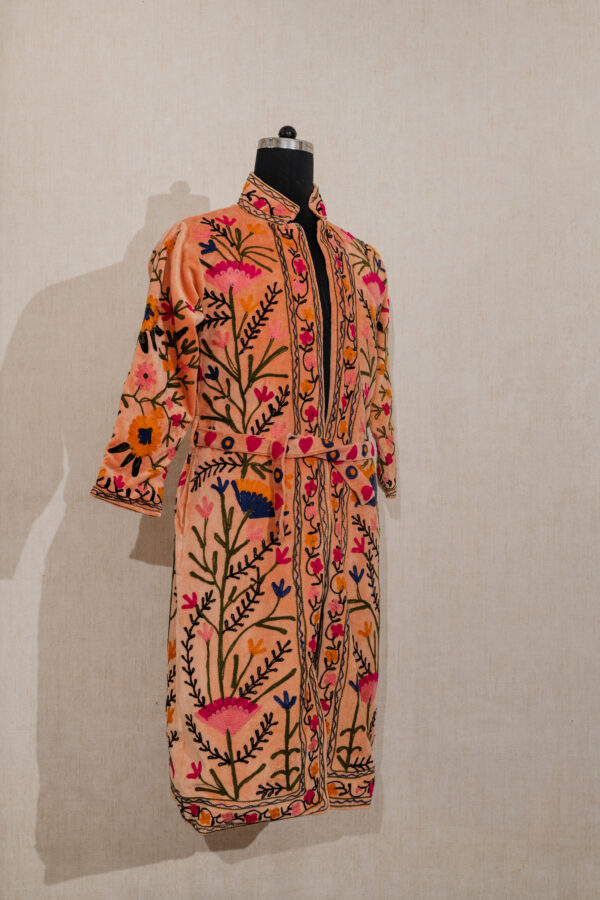 Velvet Suzani Long Jacket